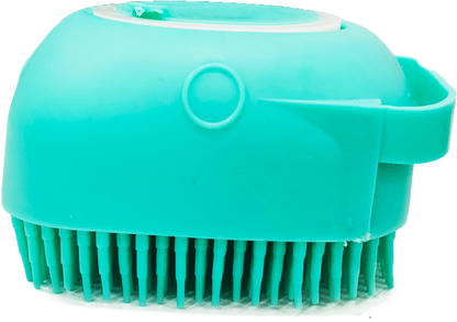 Beaphar Shampoo Bath Silicone Brush for Dogs and Cats (Blue)