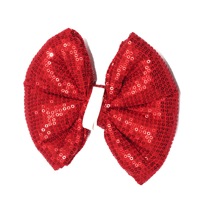 Skatrs Red Glitter Bow for Dogs and Cats