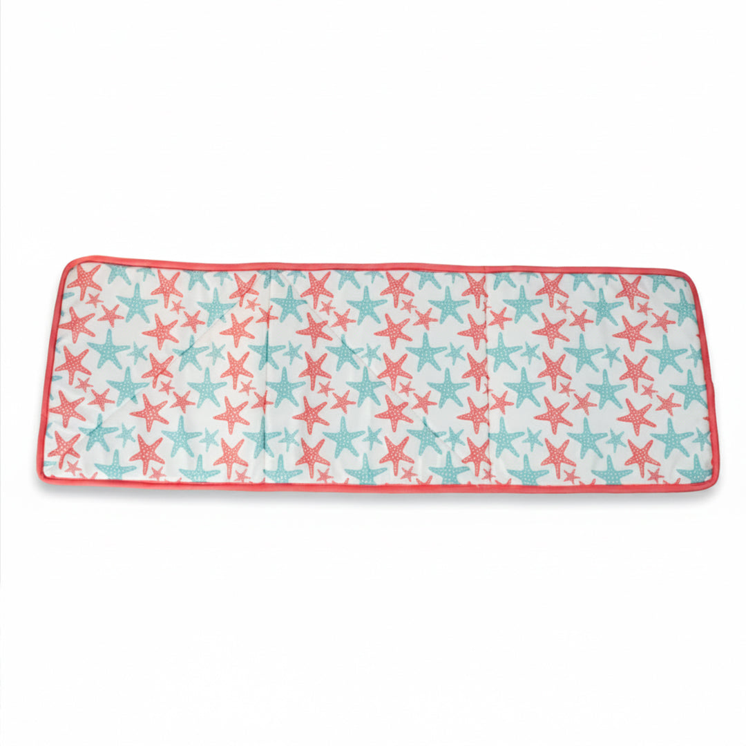 Skatrs Cozy Tent for Cats, Kittens and Small Dogs (Coral Red and Blue)