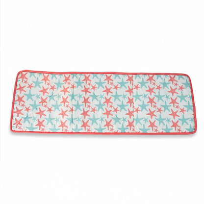 Skatrs Cozy Tent for Cats, Kittens and Small Dogs (Coral Red and Blue)