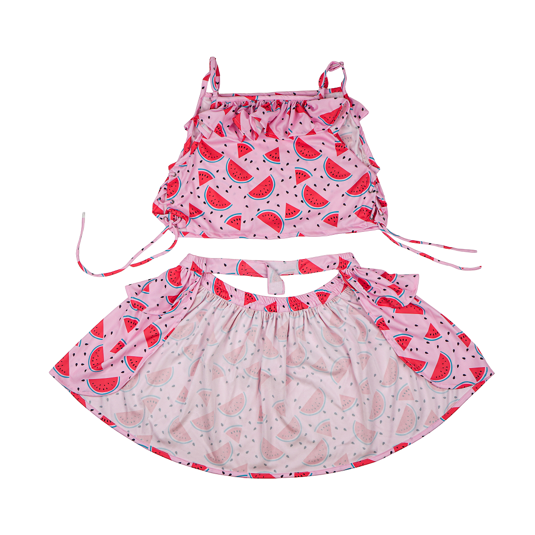 Pet Bigginis For Dogs (Pink/Red)