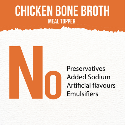 Goofy Tails Chicken Bone Broth Dog for X Small & Small Dogs 25ml (Pack of 15)