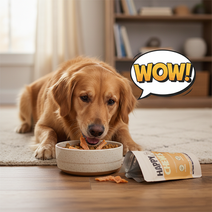 Nootie Happy Chew Dehydrated Mango Flavoured Chicken Jerky Dog Treat