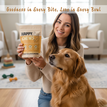 Nootie Happy Chew Dehydrated Mango Flavoured Chicken Jerky Dog Treat