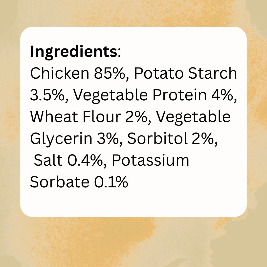 Basil Tender Diced Chicken Bites Strips Dog Treats
