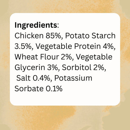 Basil Tender Diced Chicken Bites Strips Dog Treats