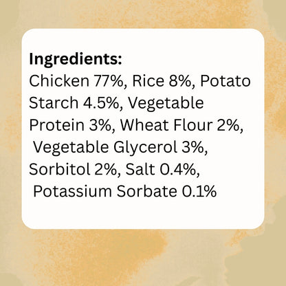 Basil Tender Bites Rice in Chicken Strips Dog Treats