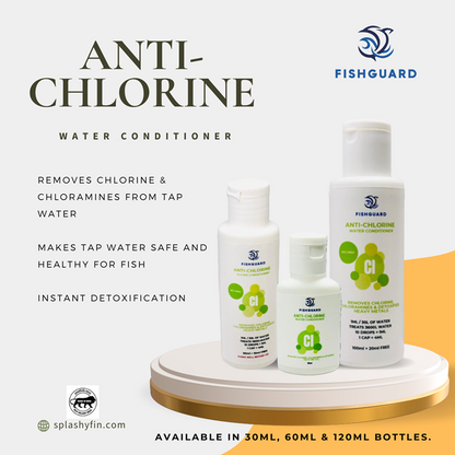 Splashy Fin FishGuard Anti Chlorine Water Conditioner