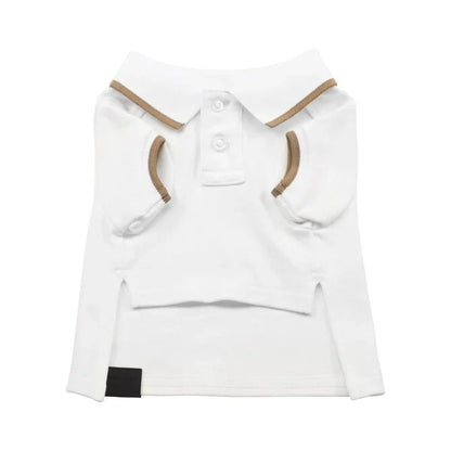 Boss Classic Polo Tshirt for Dogs (Bright White)