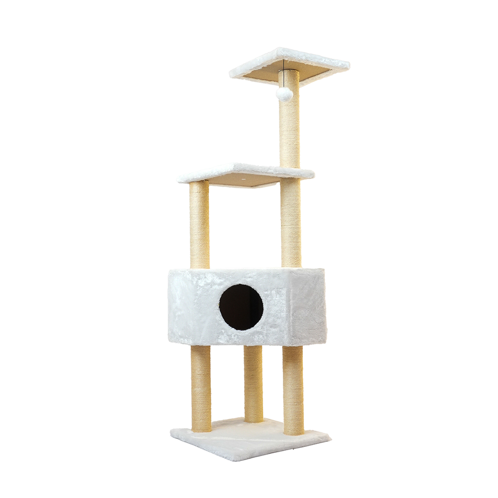 Skatrs 4 Tier Cat Tree Condo for Kittens and Cats