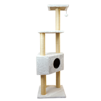 Skatrs 4 Tier Cat Tree Condo for Kittens and Cats