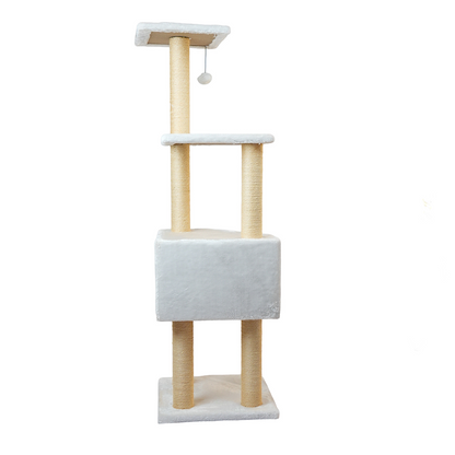 Skatrs 4 Tier Cat Tree Condo for Kittens and Cats