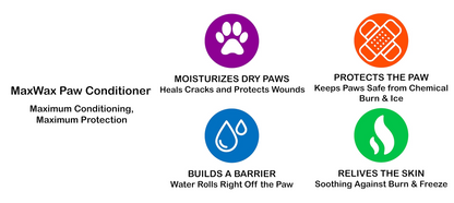 PawZ MaxWax Paw Balm for Dogs (White)