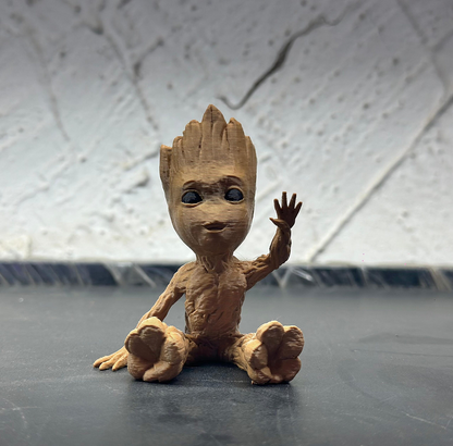Splashy Fin Baby Groot Miniature for Aquarium