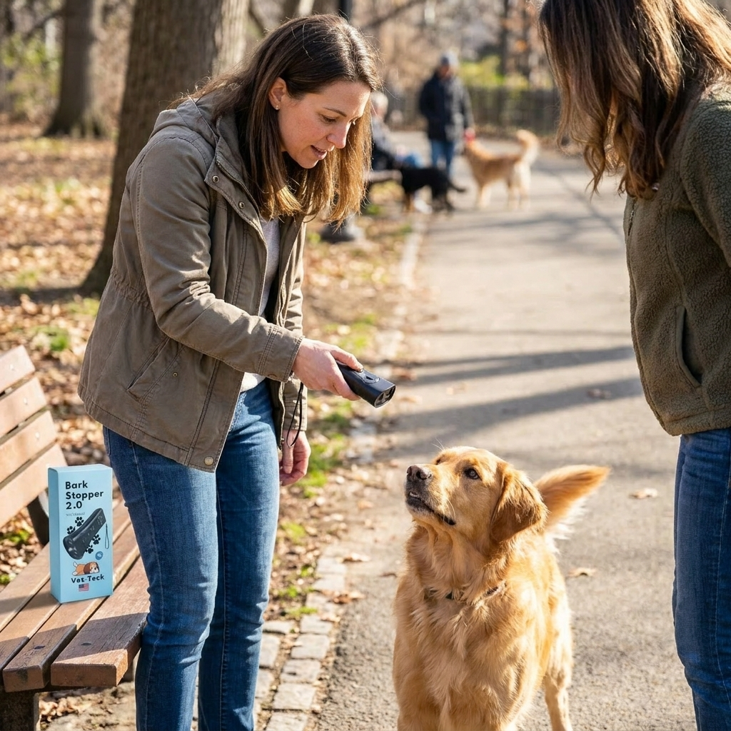 Ultrasonic Barkstopper Pro lifestyle