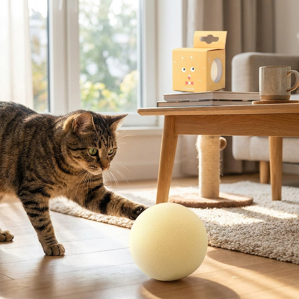 Smart Cat Rolling Ball lifestyle