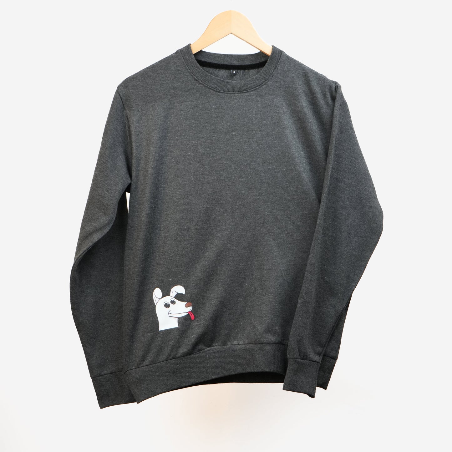 Dog Parent Sweatshirt For Men and Women (Dark Grey)