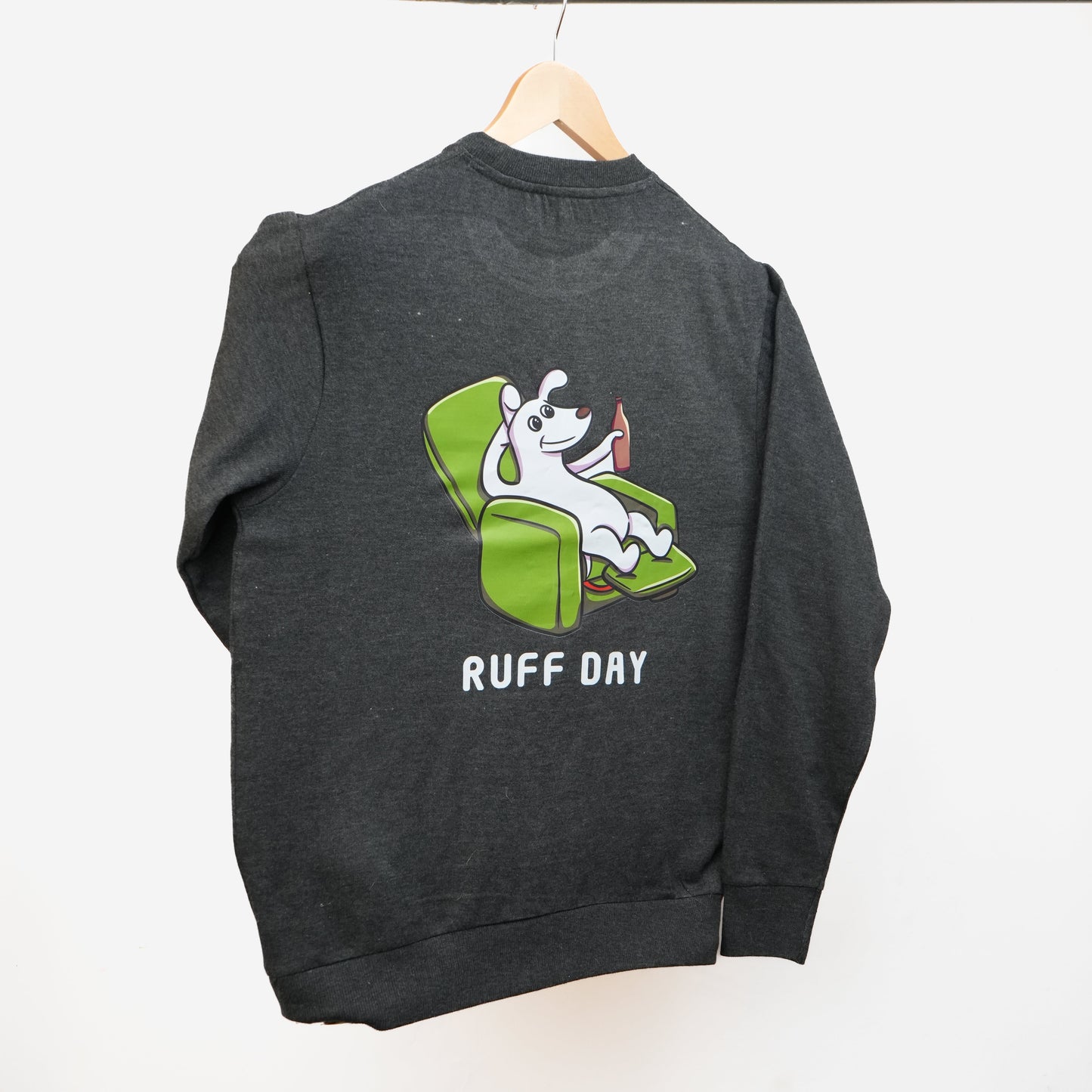 Dog Parent Sweatshirt For Men and Women (Dark Grey)