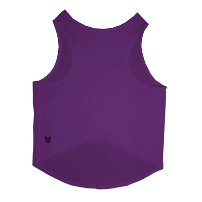Ruse IPL "Kolkata Right Striders" Printed Tank Jersey for Cats (Purple) | Indian Pet League