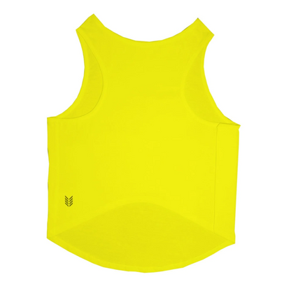 Ruse IPL "Chennai Supaw Clings" Printed Tank Jersey for Cats (Yellow) | Indian Pet League