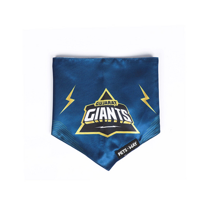 Pets Way Gujarat Giants IPL Bandana for Dogs and Cats (Blue) | Indian Pet League