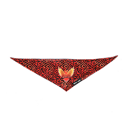 Pets Way Sunriders Hydrabad IPL Bandana for Dogs and Cats (Orange) | Indian Pet League