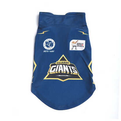Pets Way Gujarat Giants IPL Jersey for Dogs and Cats (Blue)| Indian Pet League