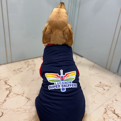 Lucknow Super Sniffers ipl Jersey for Dogs and Cats | Indian Pet League