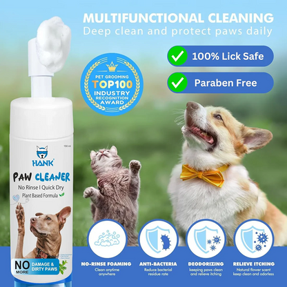 Hank Paw Cleaner for Dogs and Cats (Blue)