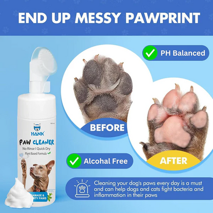 Hank Paw Cleaner for Dogs and Cats (Blue)