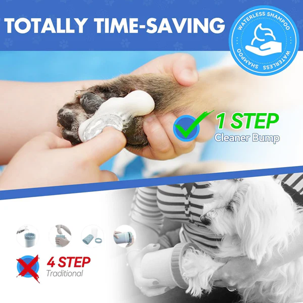 Hank Paw Cleaner for Dogs and Cats (Blue)