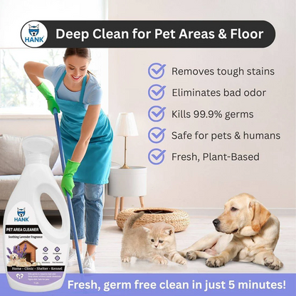 Hank Lavender Pet Friendly Floor Cleaner Kennel Wash Floor Cleaner For Dog
