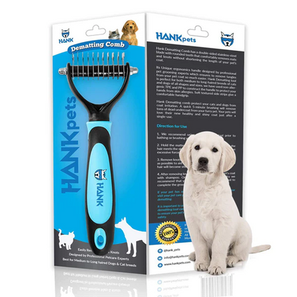 Hank Pet Safe Dematting Comb Easy Mats and Tangles Remover