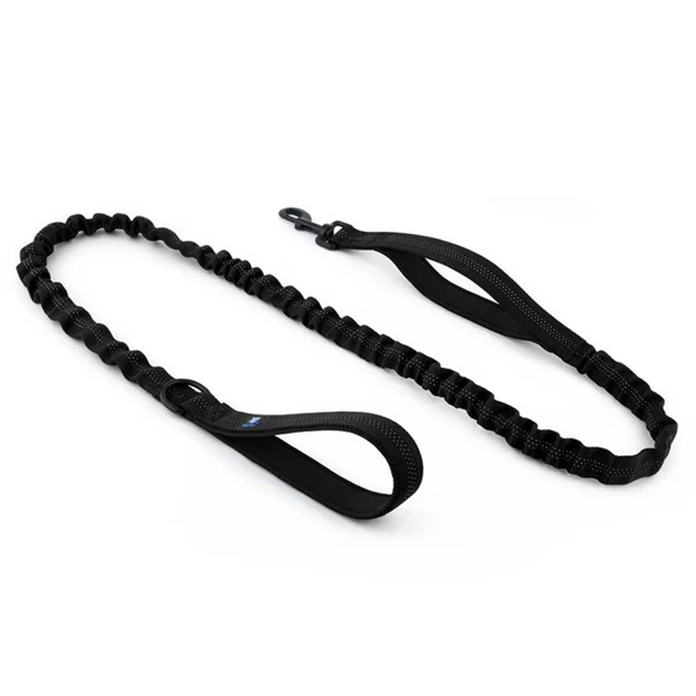 Hank Tactical Bungee Leash for Dogs (Black)
