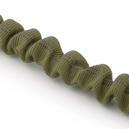 Hank Tactical Bungee Leash for Dogs (Green)