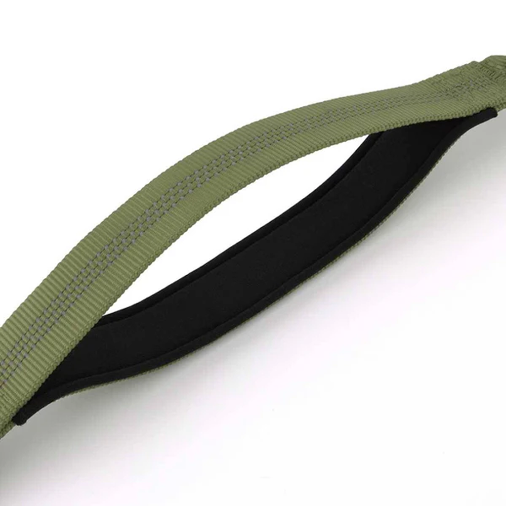 Hank Tactical Bungee Leash for Dogs (Green)