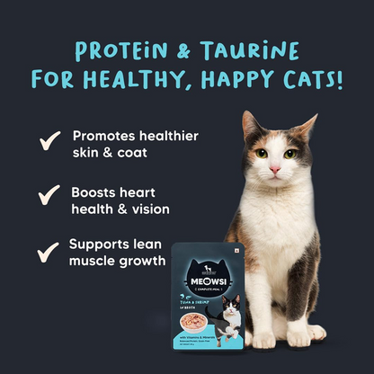 HUFT Meowsi Tuna & Shrimp In Broth Cat Wet Food