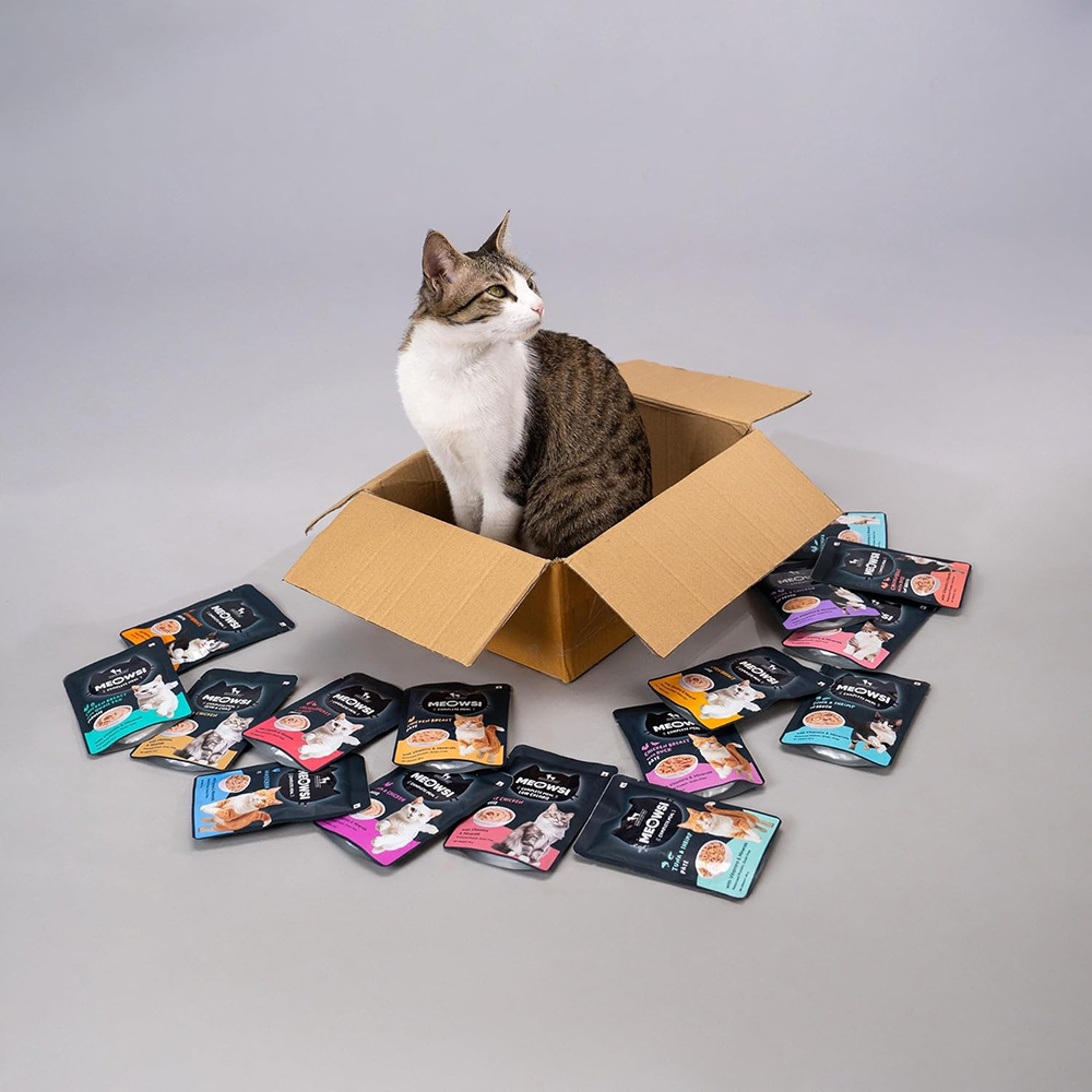 HUFT Meowsi Tuna & Shrimp In Broth Cat Wet Food
