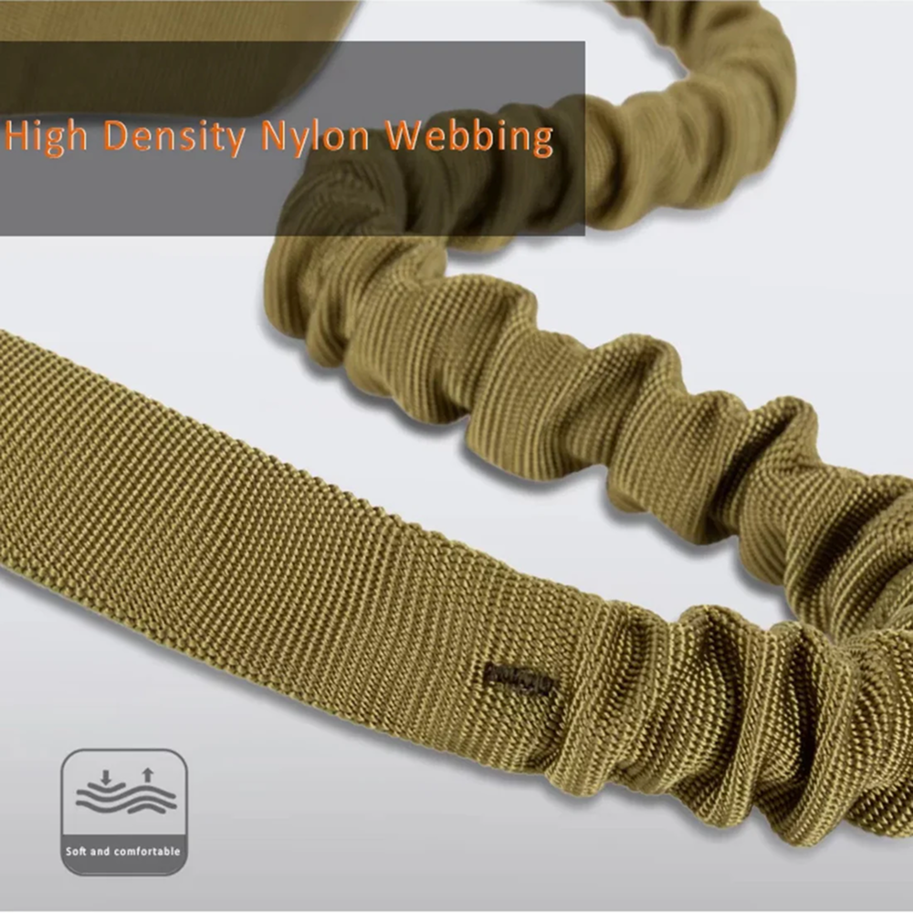 Truelove Bungee Leash for Dogs (Army Green)