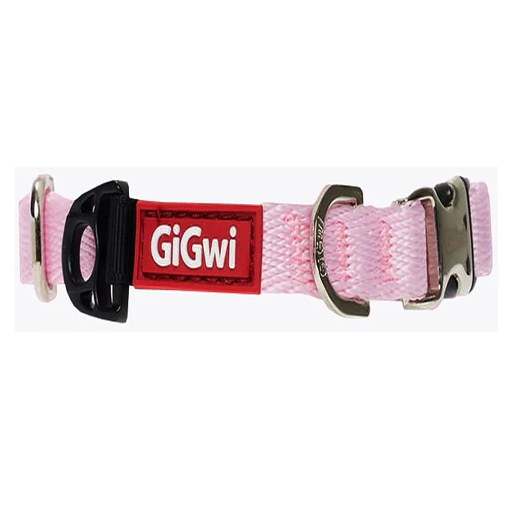 GiGwi Premium Line Collar for Dogs (Pink)