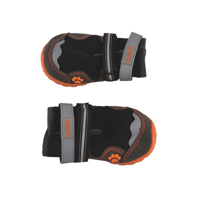 M Pets Hiking Shoes for Dogs (Orange/Black)
