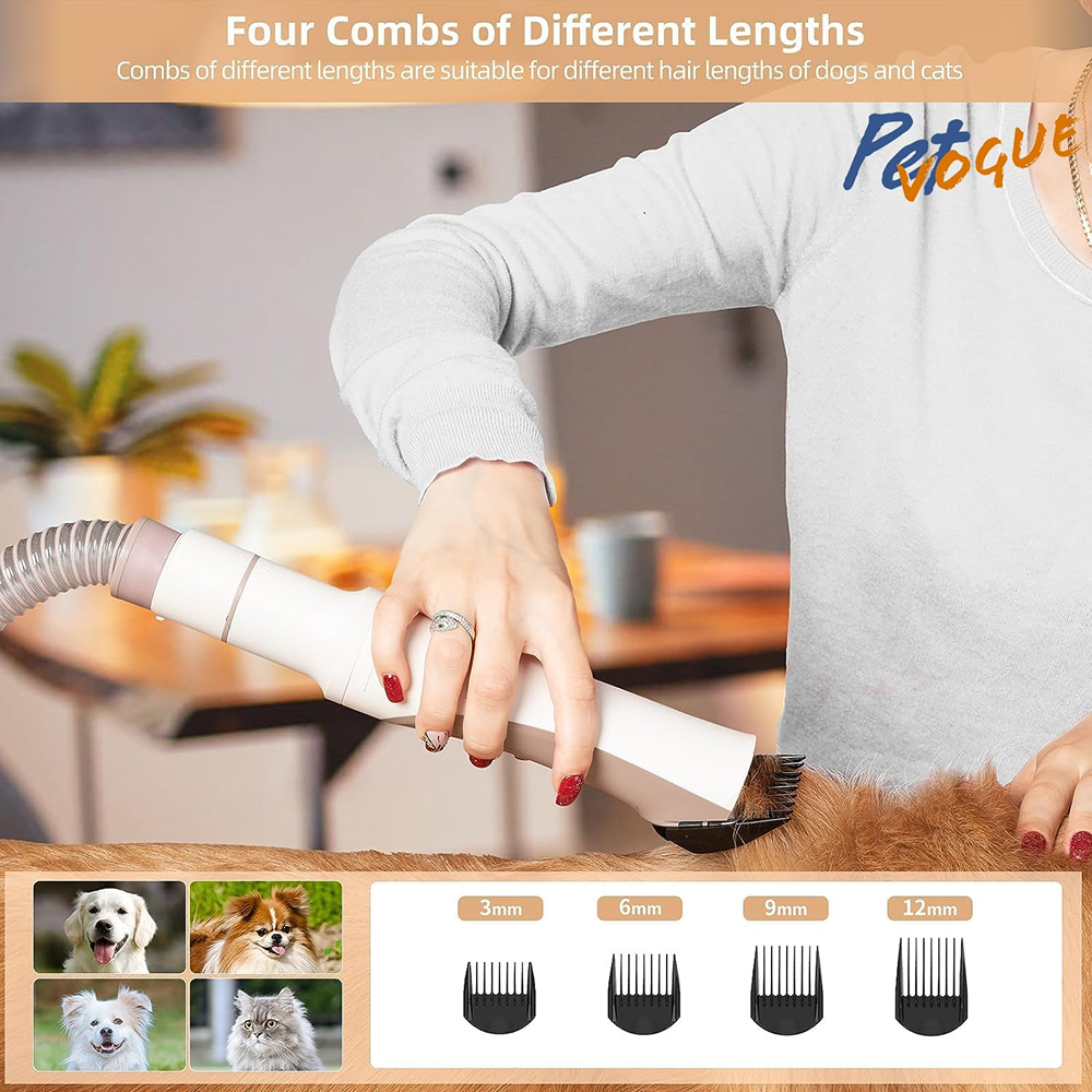 Petvogue 6 in 1 Grooming Kit for Dog & Cats