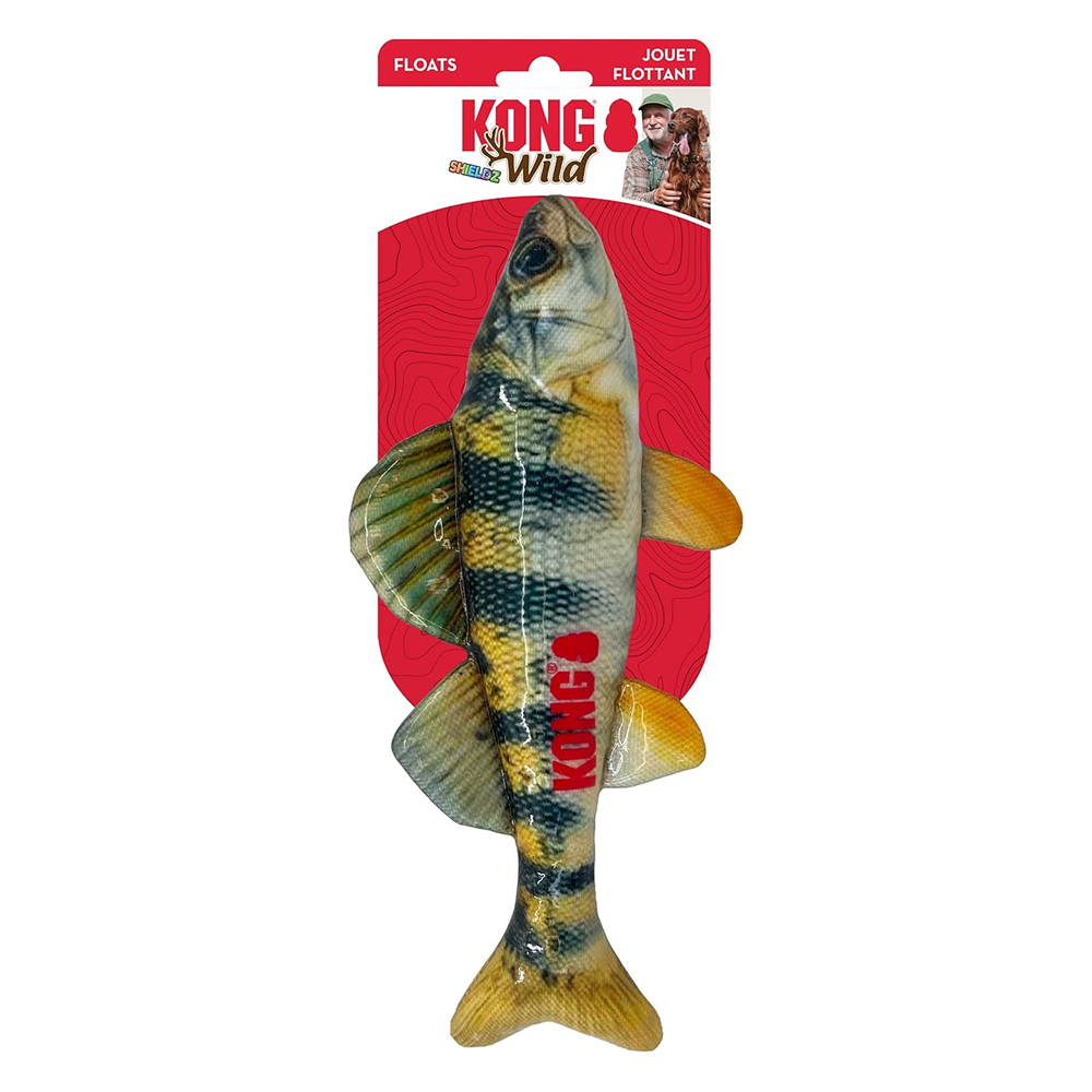 Kong Wild Shieldz Perch Toy for Dogs (Multicolour)