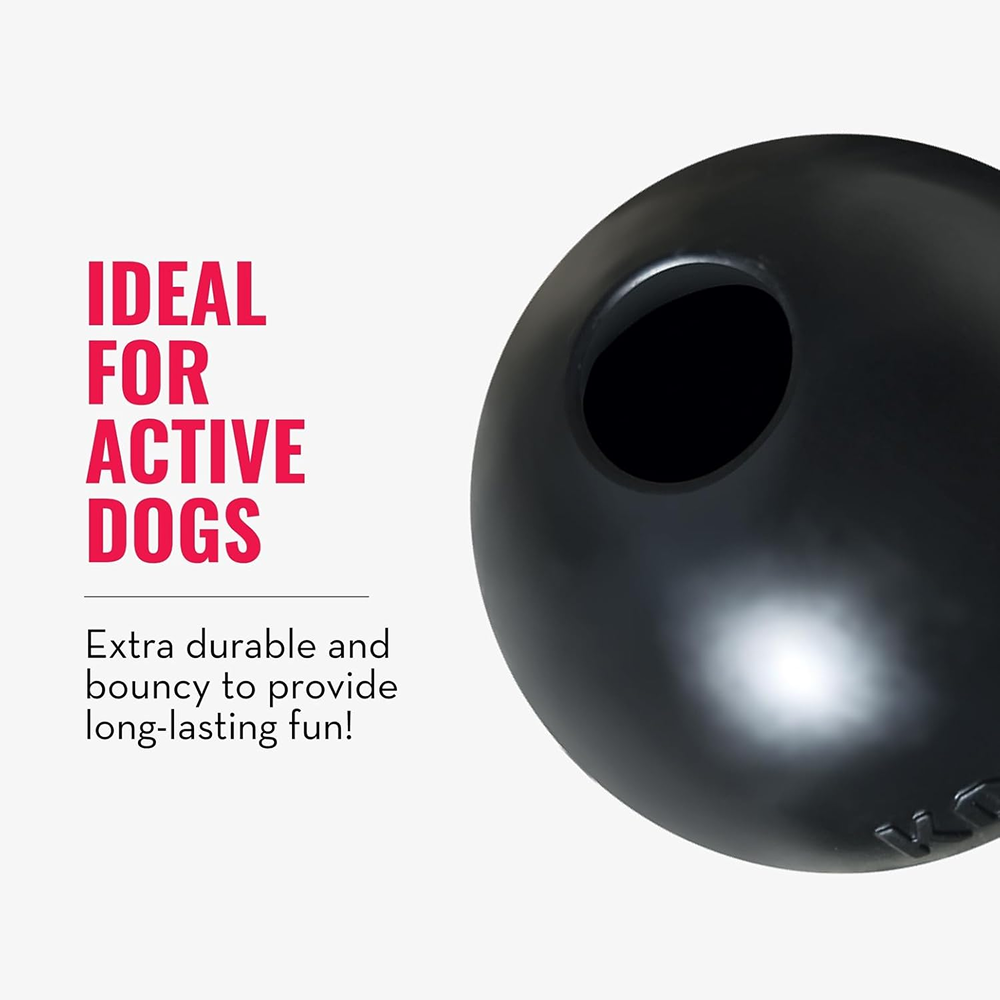 Kong Extreme Ball Toy for Dogs (Black)