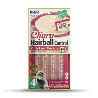 INABA Churu Hairball Chicken Cat Treats