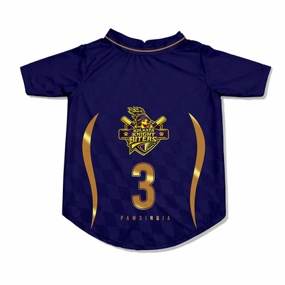 Pawsindia Kolkata Knight Biters T20 Pets Premier League Jersey for Dogs | Indian Pet League