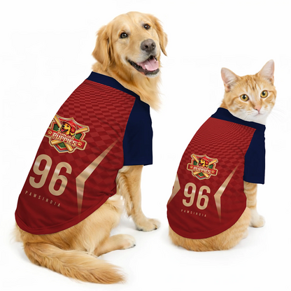 Pawsindia Punjab Puppies T20 Pets Premier League Jersey for Cats | Indian Pet League