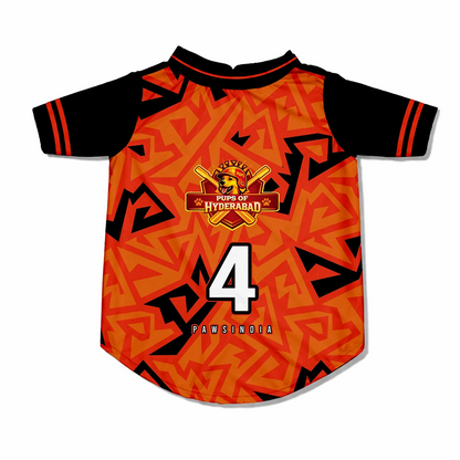 Pawsindia Pups Of Hyderabad T20 Pets Premier League Jersey for Cats | Indian Pet League