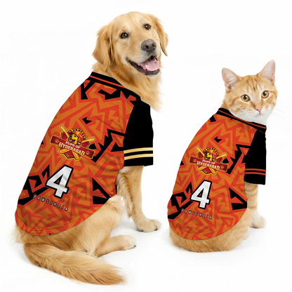 Pawsindia Pups Of Hyderabad T20 Pets Premier League Jersey for Cats | Indian Pet League