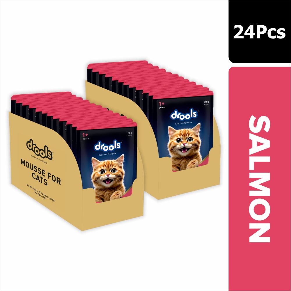 Drools Salmon Mousse Adult Cat Wet Food